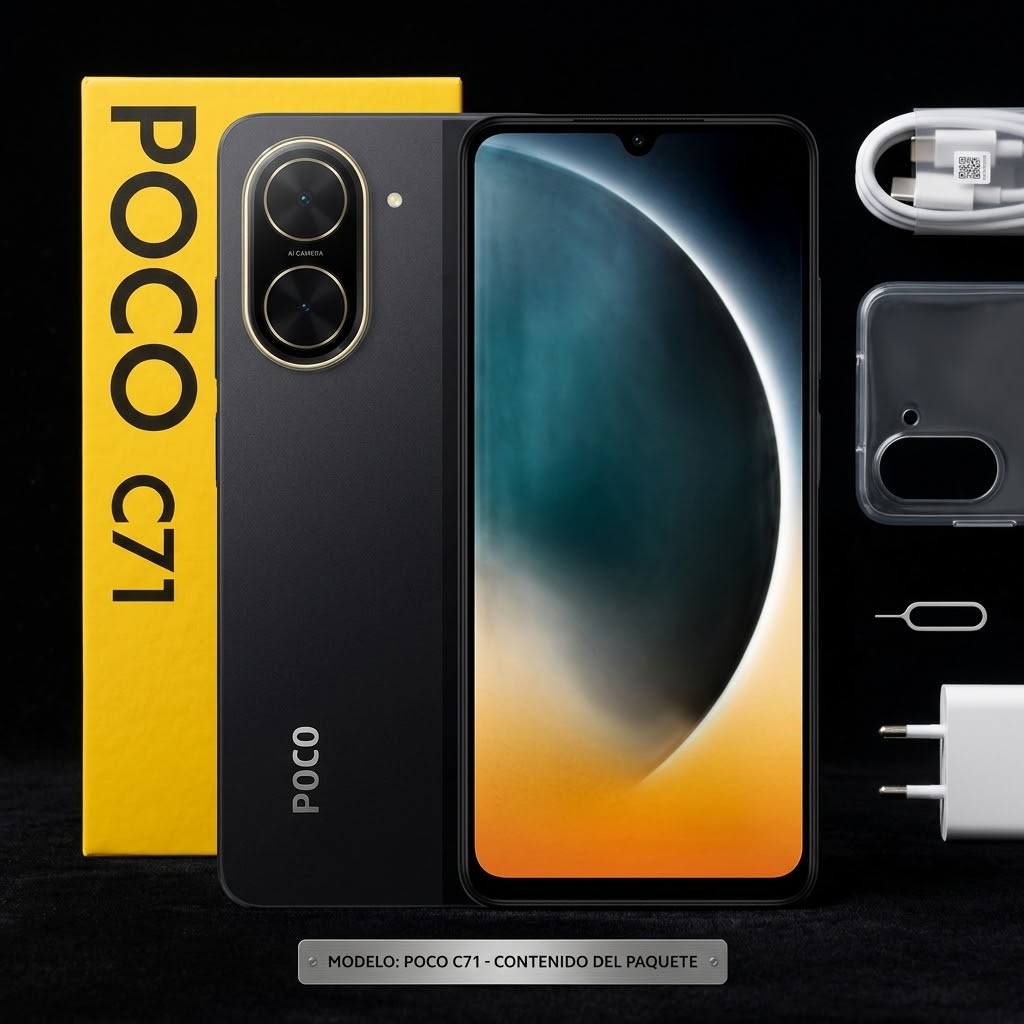 POCO C71 3/64 GB BLACK